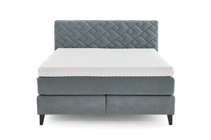 HU-BX25024 von Hukla - Boxspringbett KT 25025 steel