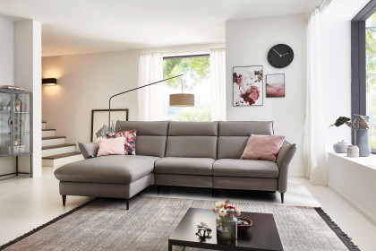HU-RL21014 von Hukla - Ecksofa links granit
