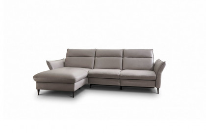 HU-RL21014 von Hukla - Ecksofa links granit