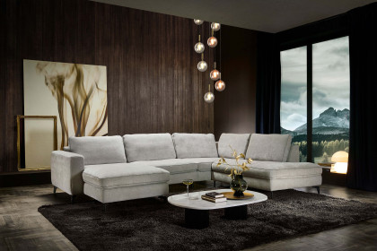 HU-PL24070 von Hukla - XXL-Sofa rechts silver
