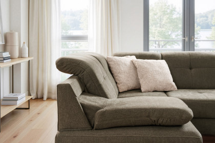 Verso von Sit & More - Polstergarnitur links agave