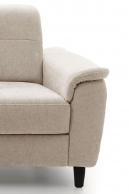 Verso von Sit & More - Polstersofa links creme
