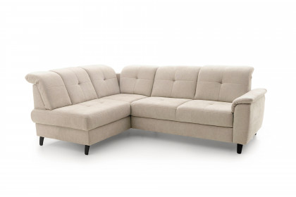 Verso von Sit & More - Polstersofa links creme