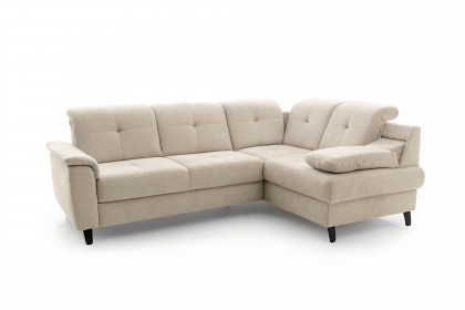 Verso von Sit & More - Polstersofa rechts creme