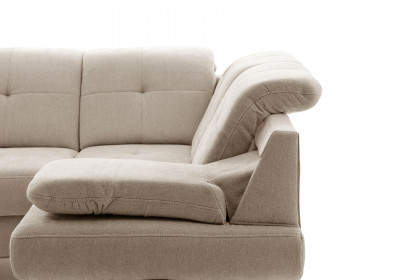 Verso von Sit & More - Polstersofa rechts creme
