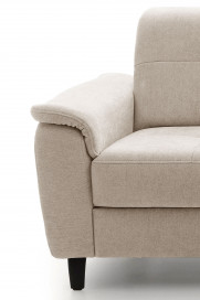 Verso von Sit & More - Polstersofa rechts creme