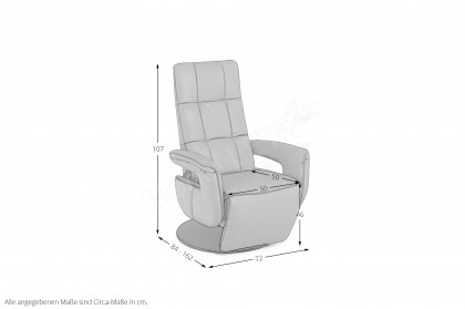 HU-EB25049 von Hukla - TV-Sessel greystone