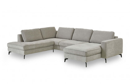 HU-PL24070 von Hukla - XXL-Sofa links silver
