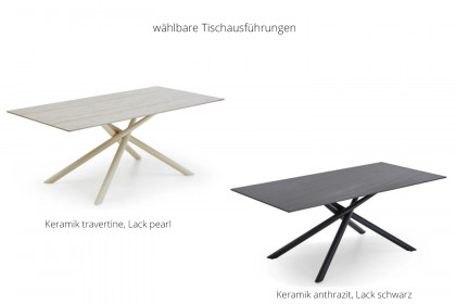 Laroca von Niehoff Sitzmöbel - Tisch mit Keramikplatte