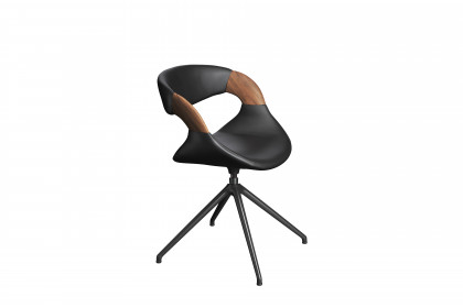 Vrock living von Voglauer - Stuhl 76 mit Dreh- und Wippfunktion