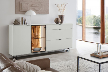 WM 2470 von Wöstmann - Sideboard in Lack weiß