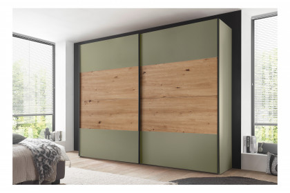Paros von Staud - Kleiderschrank salbei/ Artisan Eiche