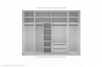Paros von Staud - Schrank sandfarben in 8 wählbaren Breiten