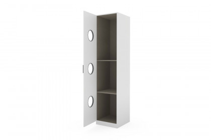 Allrounder von Rauch Blue - Wäscheschrank weiß mit Einwurf
