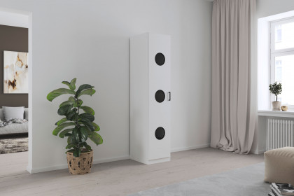 Allrounder von Rauch Blue - Wäscheschrank weiß mit Einwurf