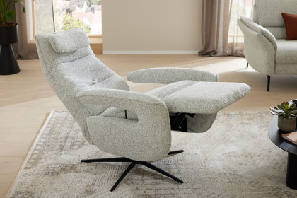 MR 231 von Musterring - TV-Sessel silver