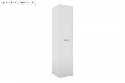 Allrounder von Rauch Blue - weißer Schrank mit Wäscheeinwurf