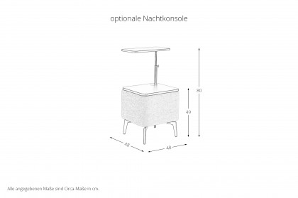 HU-BX25024 von Hukla - Boxspringbett KT 25024 ecru