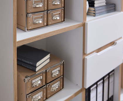 Memphis-Office von Innostyle - Bürotisch weiß, ca. 120 cm breit