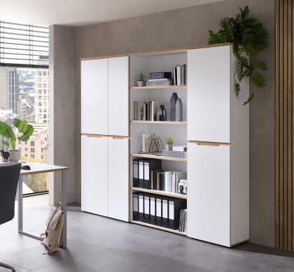 Memphis-Office von Innostyle - Schreibtisch weiß, ca. 140 cm breit