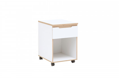 Memphis-Office von Innostyle - Schreibtisch weiß, ca. 140 cm breit