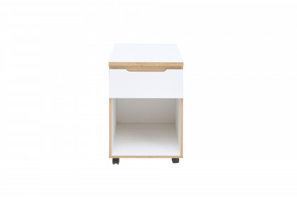 Memphis-Office von Innostyle - Schreibtisch weiß, ca. 140 cm breit