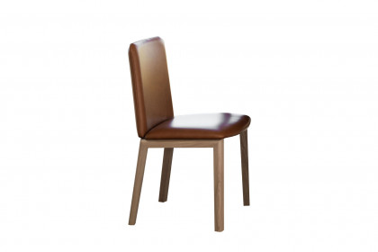 #47 Dining Chair von Skovby - Stuhl mit Lederbezug