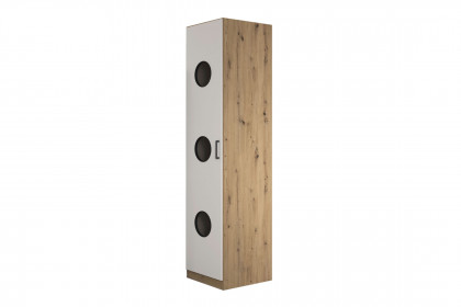 Allrounder von Rauch Blue - Schrank mit Wäscheeinwurf weiß - Eiche