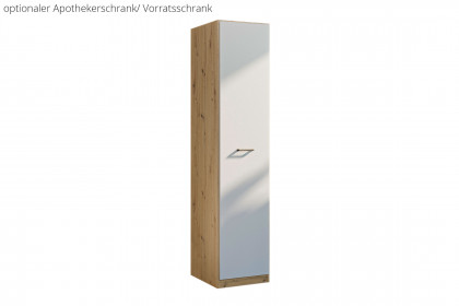 Allrounder von Rauch Blue - Schrank mit Wäscheeinwurf weiß - Eiche
