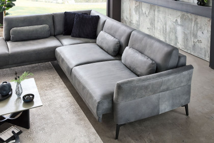 PN-EM24126 von Polinova - Ecksofa Variante links graphit