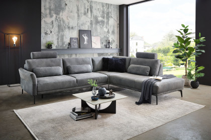PN-EM24126 von Polinova - Ecksofa Variante rechts graphit