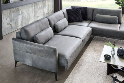 PN-EM24126 von Polinova - Ecksofa Variante rechts graphit