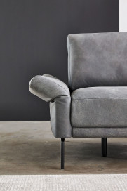 PN-EM24126 von Polinova - Ecksofa Variante rechts graphit