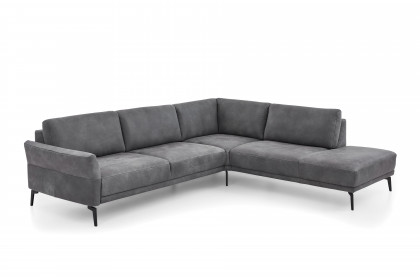 PN-EM24126 von Polinova - Ecksofa Variante rechts graphit