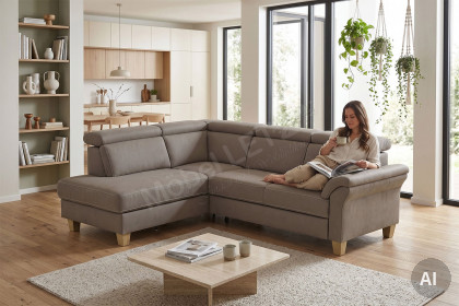 Arngast KV von Sit & More - Ecksofa elephant