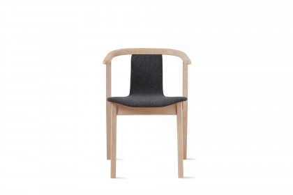 #820 Dining Chair von Skovby - Esszimmerstuhl in Eiche weiß geölt & Schwarz