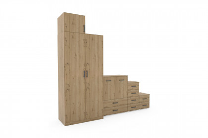 Allrounder von Rauch Blue - Treppenunterbau Eiche Artisan
