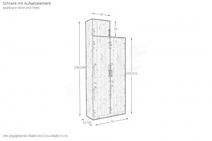 Allrounder von Rauch Blue - Treppenunterbau Eiche Artisan