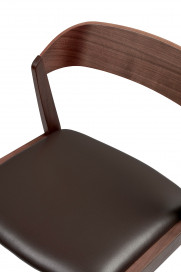 #825 Dining Chair von Skovby - Stuhl dark-brown