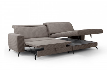 Bolero-LE23 von Sit & More - Polstersofa rechts taupe