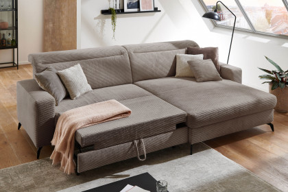 Bolero-LE23 von Sit & More - Polstersofa rechts taupe