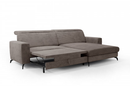 Bolero-LE23 von Sit & More - Polstersofa rechts taupe