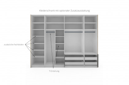 Paros von Staud - Schrank mit Glasfront & Schubkästen in Weiß