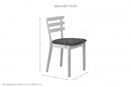 #33 Dining Table von Skovby - Esstisch Ø ca. 123 cm