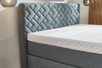 HU-BX25025 von Hukla - Boxspringbett KT 25025 steel