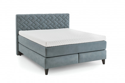HU-BX25025 von Hukla - Boxspringbett KT 25025 steel