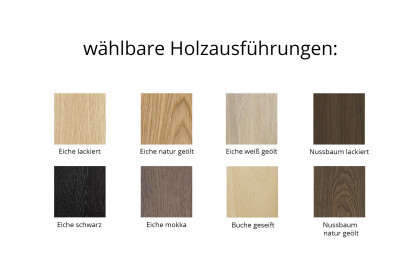 #26 Dining Table von Skovby - Furniertisch Eiche schwarz gebeizt