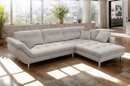 Brooklyn-LE26 von Exxpo - Polstergarnitur rechts linen