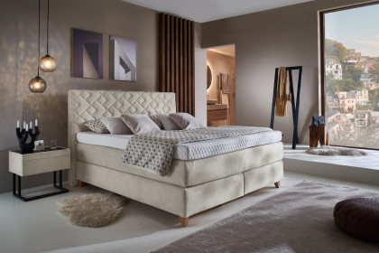 HU-BX25025 von Hukla - Boxspringbett KT 25025 ecru