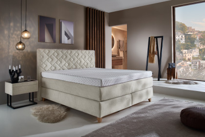 HU-BX25025 von Hukla - Boxspringbett KT 25025 ecru